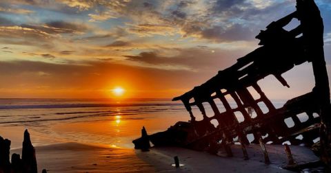 The Creepiest Hike In Oregon Takes You Through The Ruins Of An Abandoned  Bunker And Ghost Ship