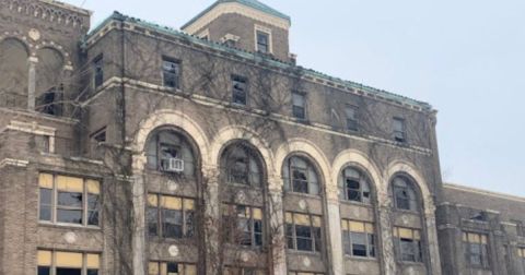 What This Drone Captured At This Abandoned Ohio Hospital Is Truly Grim