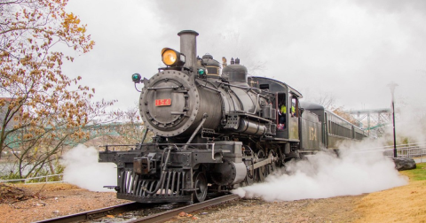 Enjoy A Scenic Train Ride And Spend The Night In A Converted WWII Train Car At This Tennessee Railroad