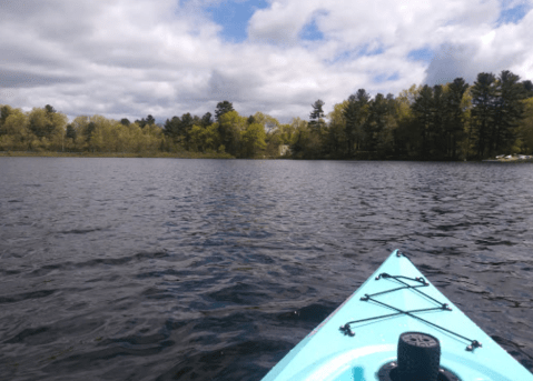 Paddling Through The Hidden Pequot Pond Is A Magical Massachusetts Adventure That Will Light Up Your Soul