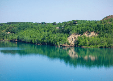 This Fascinating Minnesota Mine Has Been Abandoned And Reclaimed By Nature For Decades Now