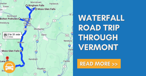 Vermont’s Scenic Waterfall Loop Will Take You To 5 Different Waterfalls