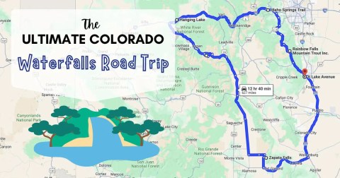 The Ultimate Colorado Waterfalls Road Trip Is Right Here – And You’ll Want To Do It