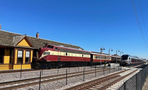 Enjoy A Scenic Train Ride, Then Spend The Night In A Santa Fe Rail Car On This Unique Texas Adventure