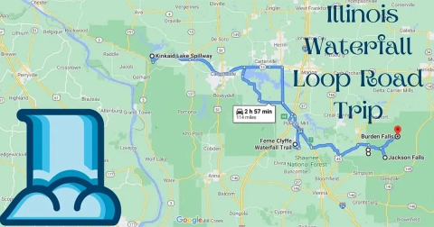 Illinois’ Scenic Waterfall Loop Will Take You To 6 Different Waterfalls