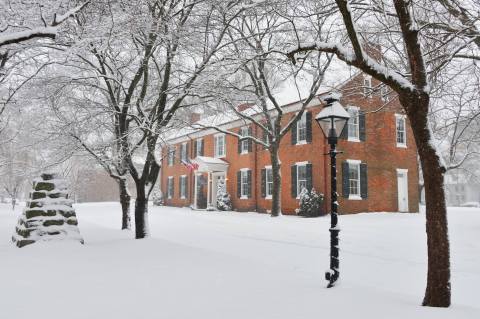 The Historic Town In Delaware That Comes Alive During The Winter Season