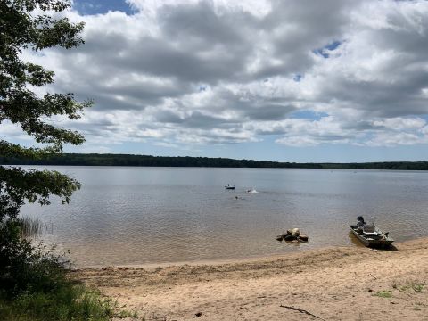 Watchaug Pond Is A Beautiful Lake Nestled In A Rhode Island State Park