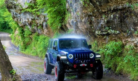 Few People Know About This Drive-Thru Waterfall In Arkansas