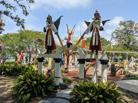 Once Abandoned And Left To Decay, The Chauvin Sculpture Garden In Louisiana Has Been Restored To Its Former Glory