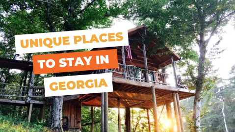 These 10 Unique Places To Stay In Georgia Will Give You An Unforgettable Experience