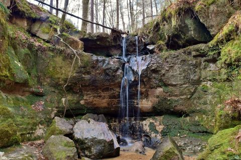 A Bit Of An Unexpected Natural Wonder, Few People Know There Are Waterfalls Hiding In Louisiana