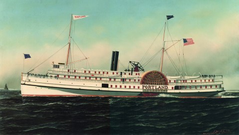 Few People Know About The Steamship Hiding Somewhere Off The Coast Of Massachusetts