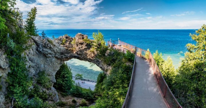 arch rock (mackinac island)