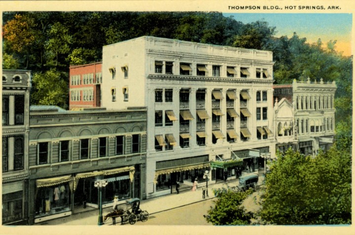 abandoned hotel in Hot Springs Arkansas