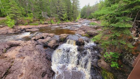 There Are More Waterfalls Than There Are Miles Along This Beautiful Hiking Trail In Wisconsin