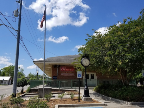 You'll Barely Be Able To Take A Bite Of The Massive Burgers At Times Grill In Louisiana