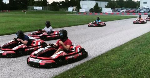 Race A Go-Kart Through 18 Landscaped Acres At Andersen RacePark In Florida