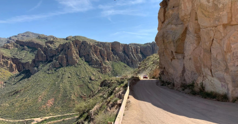 The Scenic Drive To Roosevelt Dam In Arizona Is Almost As Beautiful As The Destination Itself