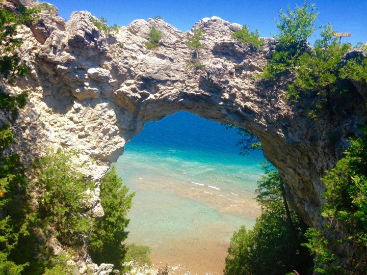 arch rock (mackinac island)