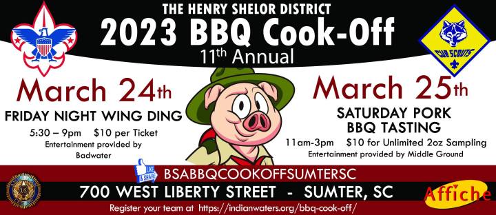 BSA BBQ Cookoff in South Carolina