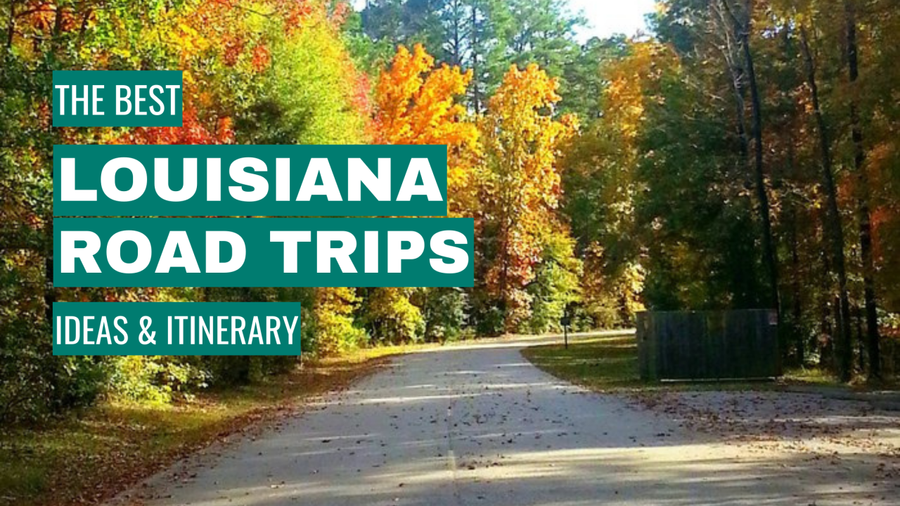 best louisiana road trips