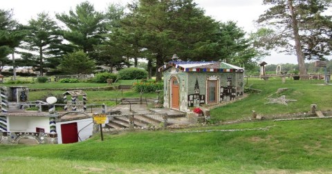 Wisconsin's Sculpture Garden And Grotto, Wegner's Garden Is A Work Of Art