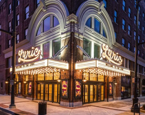 Once Abandoned And Left To Decay, The Lyric Theatre Has Been Restored To Its Former Glory