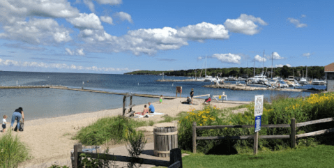 There Are 5 Beaches Within 10 Minutes Of This One Wisconsin Town