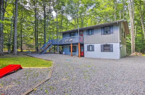 This Pennsylvania Cabin Is A Secluded Retreat That Will Take You A Million Miles Away From It All