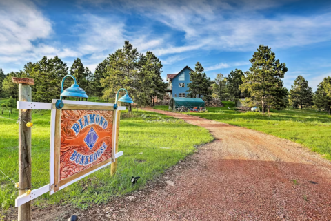 You'll Never Forget Your Stay At This Charming Rustic Home In South Dakota With Its Very Own Hot Tub