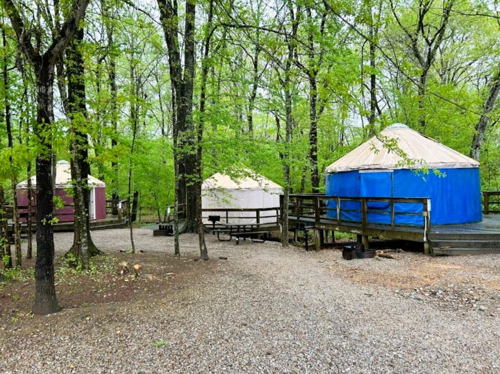 Yurt Camping In Arkansas