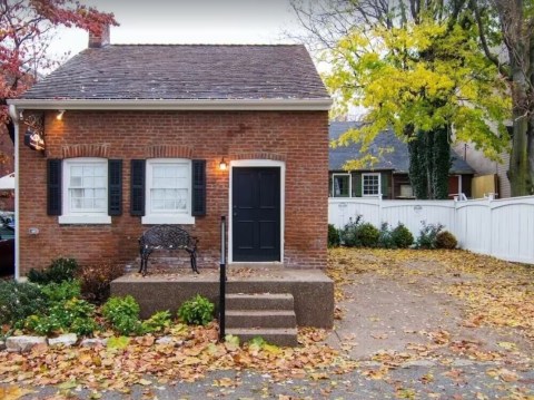 Go Mountain Biking During The Day, Then Sleep In An 1830’s Brick Cottage At Night In St. Charles, Missouri