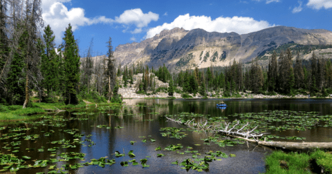 With Only 20 Campsites, The Butterfly Lake Campground In Utah Offers A Remote Forest Escape