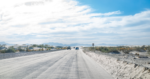 This Scenic Drive Runs Straight Through New Mexico's White Sands National Park, And It's A Breathtaking Journey