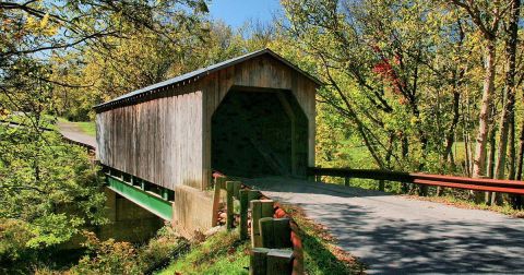 Hop In The Car And Visit 7 Of Kentucky's Covered Bridges In One Day