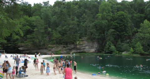 The Underrated Beach With The Whitest, Most Pristine Sand In Kentucky