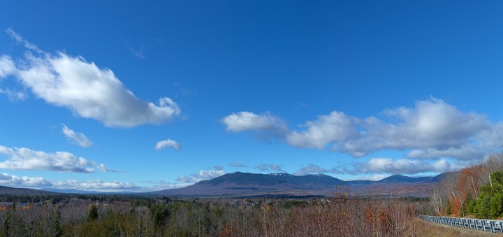 mountain view from Kingfield