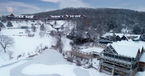 Big Cedar Lodge In Missouri Gets All Decked Out For Christmas Each Year