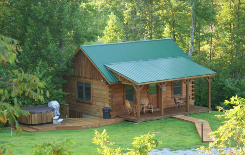 Soak In A Hot Tub Surrounded By Natural Beauty At This Epic Mountain Cabin In Virginia