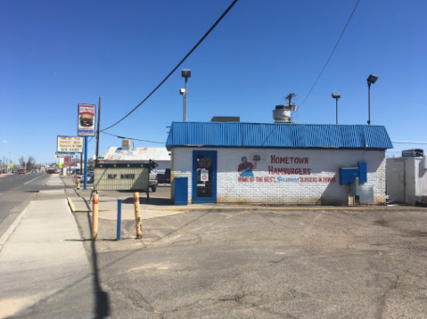 You'll Barely Be Able To Take A Bite Of The Massive Burgers At Hometown Hamburger in New Mexico