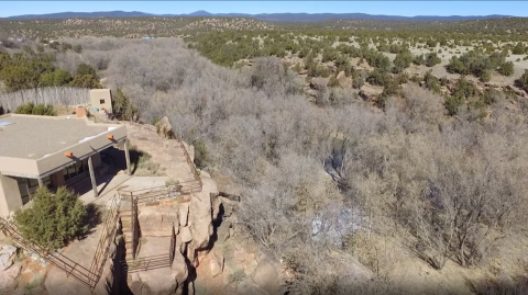 Stay Overnight In This Breathtaking Cliff House Just Steps From The River In New Mexico