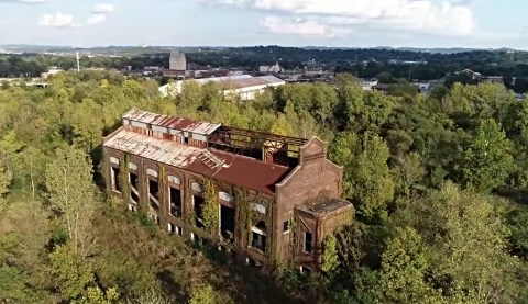 Drone Footage Captured At This Abandoned Alabama Steel Plant Is Truly Grim