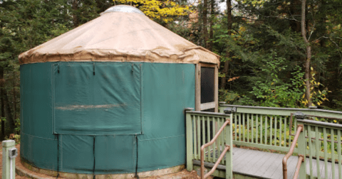 Go Glamping At These 5 Campgrounds In Massachusetts With Yurts For An Unforgettable Adventure