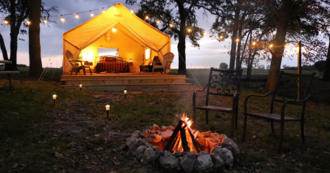 Go Glamping At These 7 Campgrounds In Oklahoma With Yurts For An Unforgettable Adventure