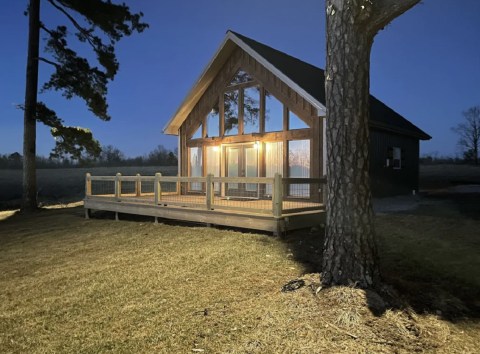 Sleep Among Towering Pines At This Wondrous Cabin In Missouri