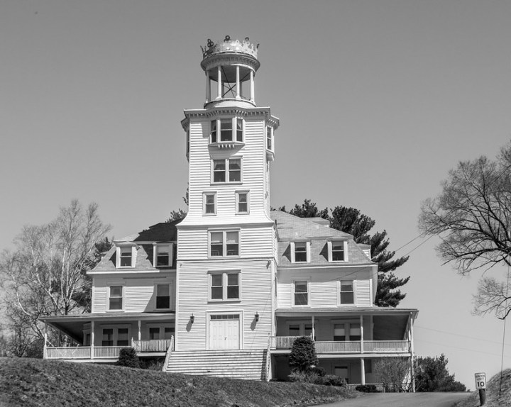 A church in Durham Maine