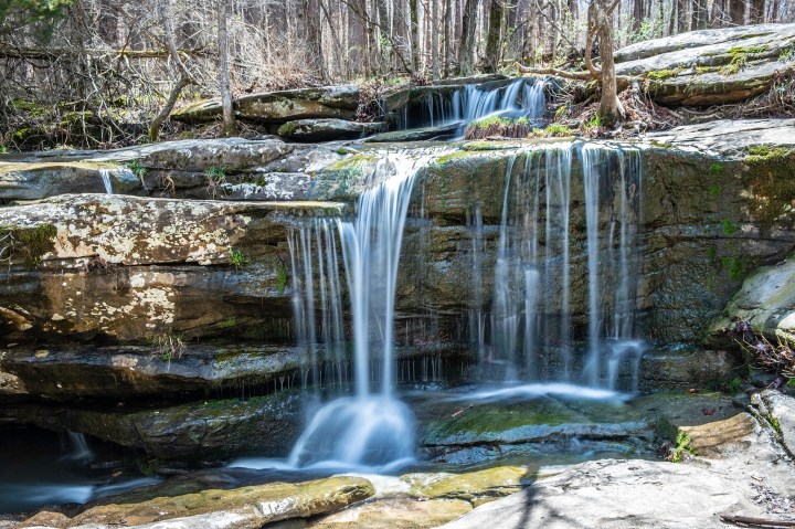 miniature Niagara Falls in Illinois