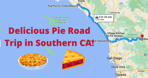 The Ultimate Pie Shop Road Trip In Southern California Is As Charming As It Is Sweet