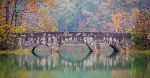 Walk Through 1,300 Acres Of Historical Delights At Indiana's Spring Mill State Park