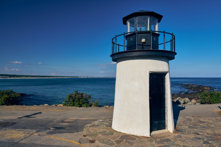 a lighthouse in Ogunquit